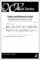 Saints and Beloved of God SAB choral sheet music cover